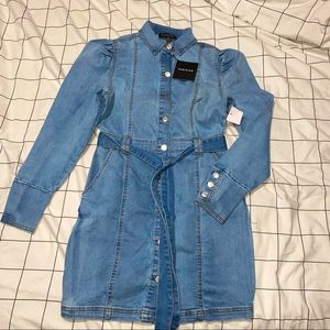 Denim dress